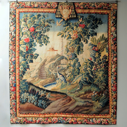 A 17th Century Flemish Verdure Tapestry 